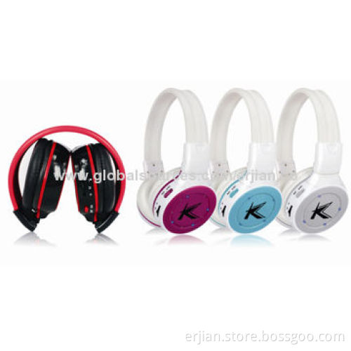 Wireless Computer Headsets, Hot Selling in 2014 HK Fair with Bluetooth/Card Reader/Mic/Wired